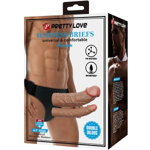 PRETTY LOVE - KEAVEN HARNESS SLIP UNIVERSAL  KOMFORTABEL DOPPELDILDO